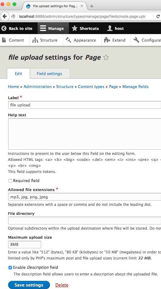 create file upload content type